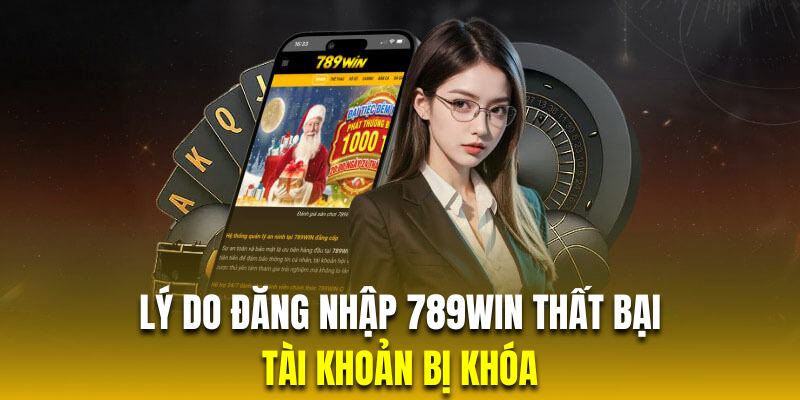 Đăng nhập tài khoản 789Win thất bại do tài khoản đã bị khóa